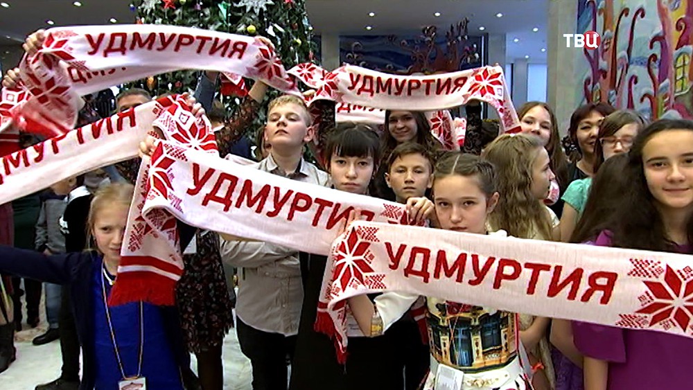 Дети на Кремлевской елке
