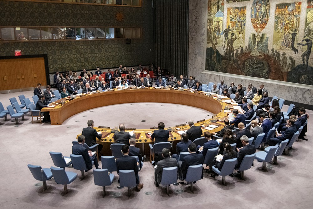 Заседание ООН