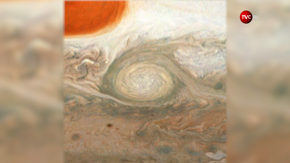 Шторм на Юпитере