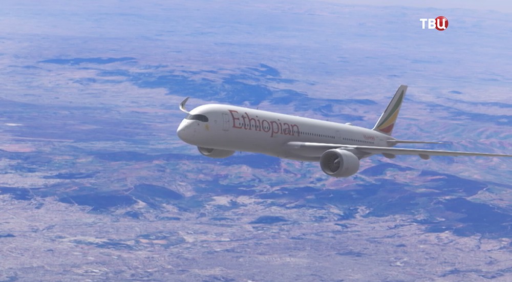 Самолет Ethiopian Airlines