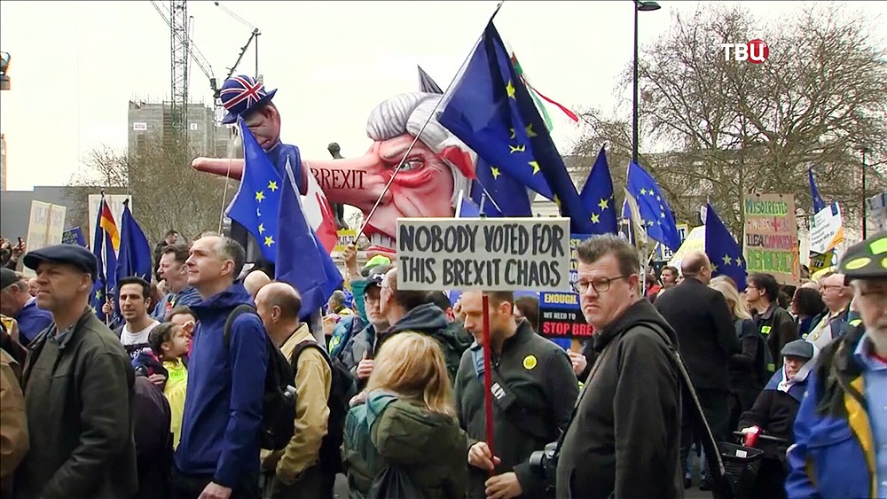 Митинг противников Brexit в Лондоне