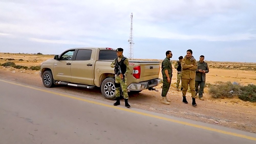 Военные в Ливии