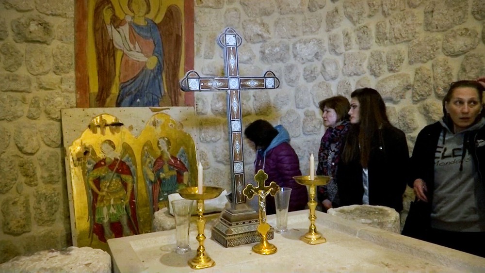 Православные паломники в Сирии