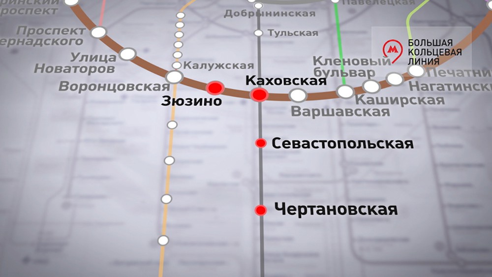 Метро зюзино москва карта метро