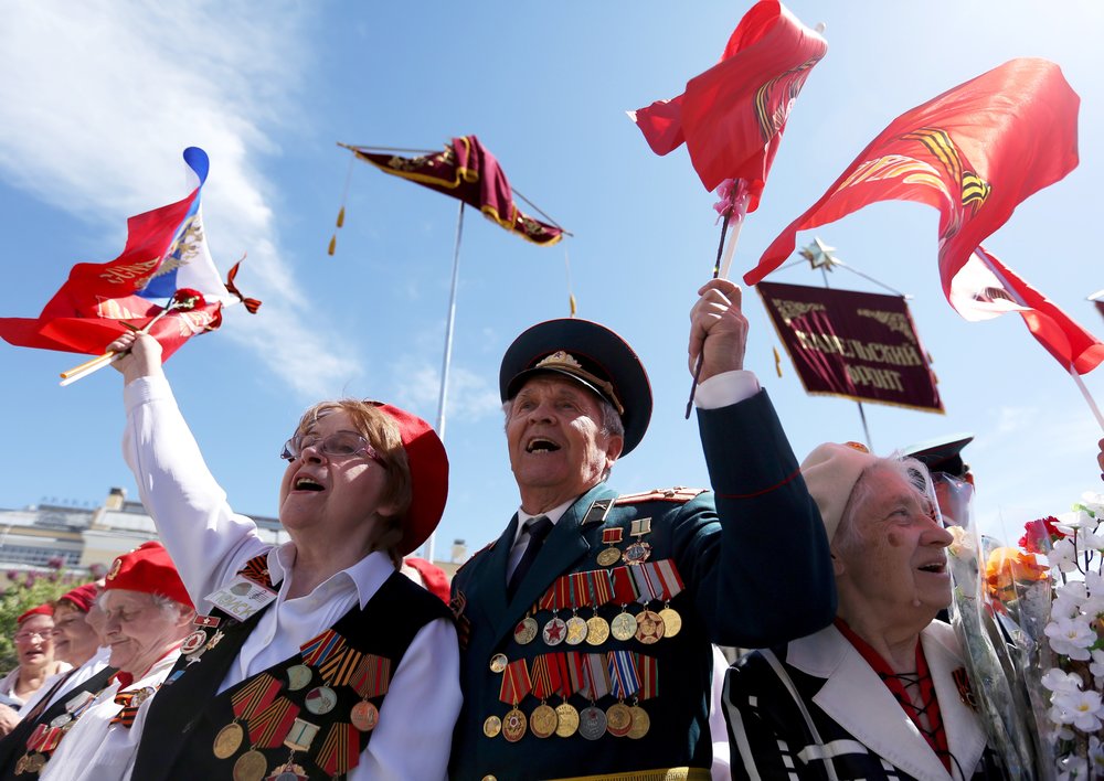 Фото празднования дня победы в россии