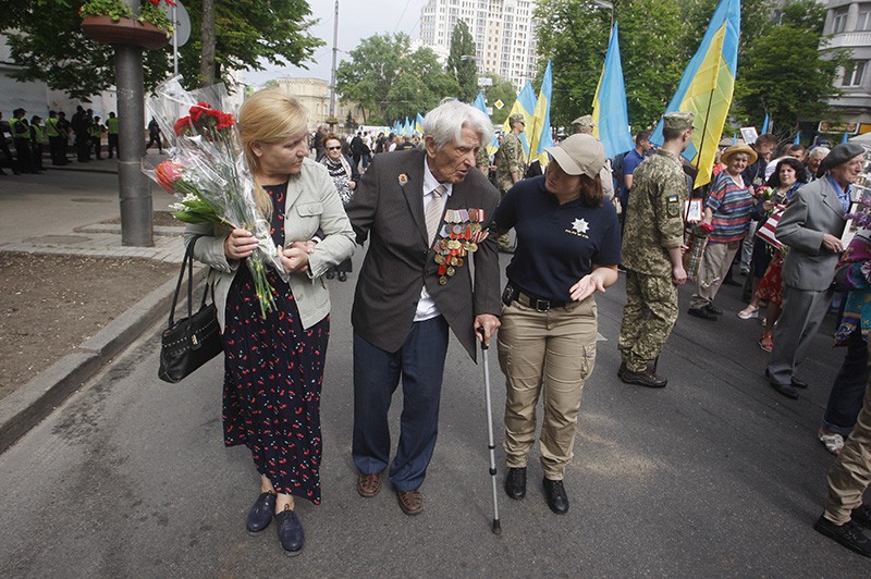 Акция "Бессмертный полк" на Украине