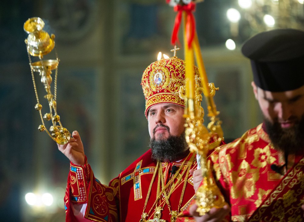 Глава новой Украинской церкви Епифаний  
