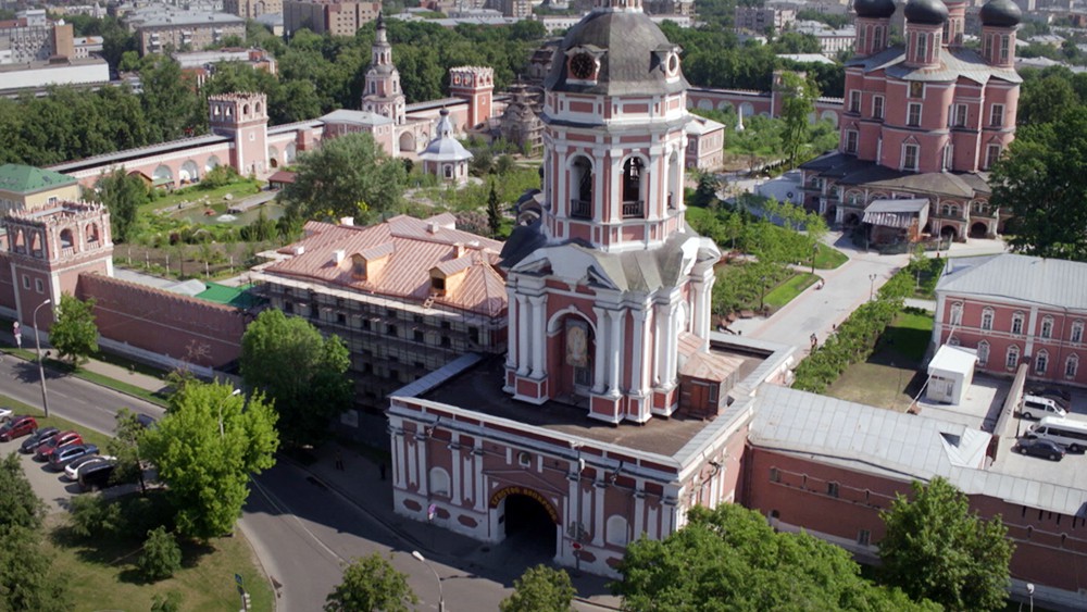 Донской монастырь в Москве архитектура