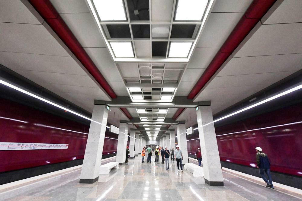 Станция метро "Коммунарка"