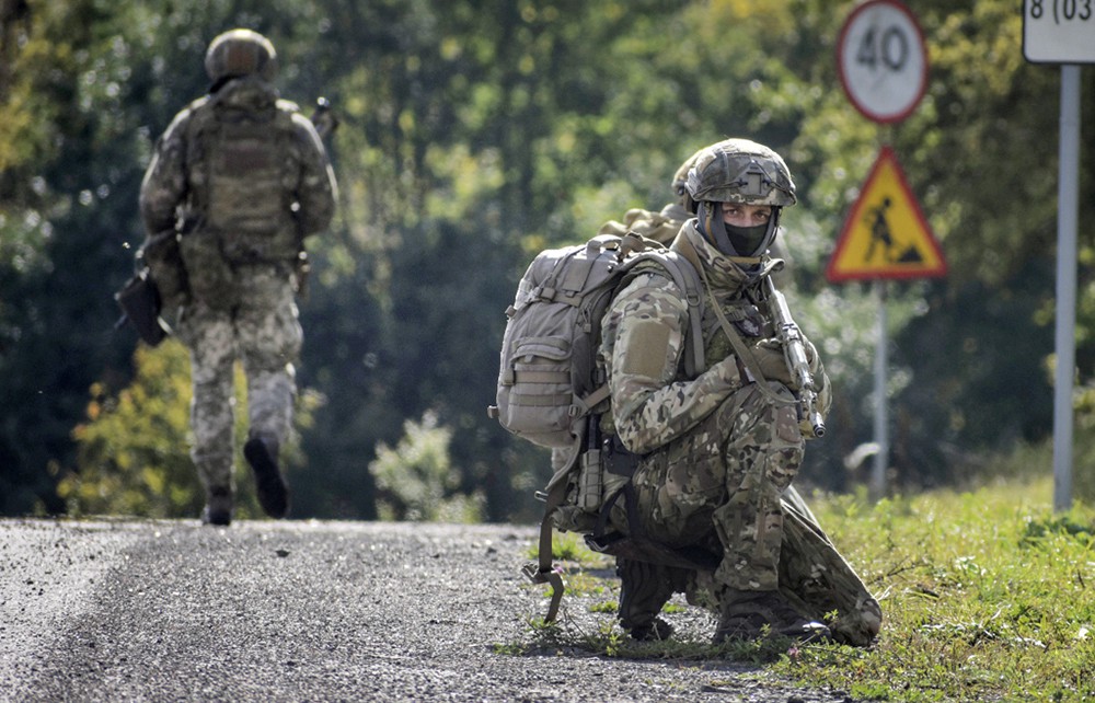 Украинские военные