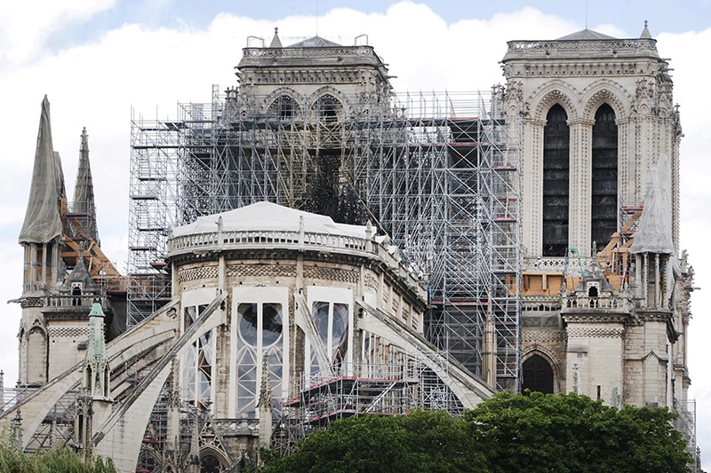 Реставрация Собора Парижской Богоматери 