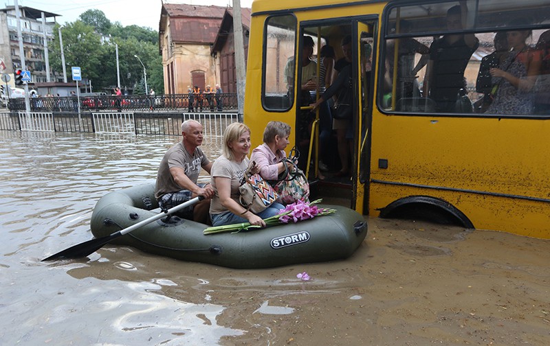 Краснодар машины плавают