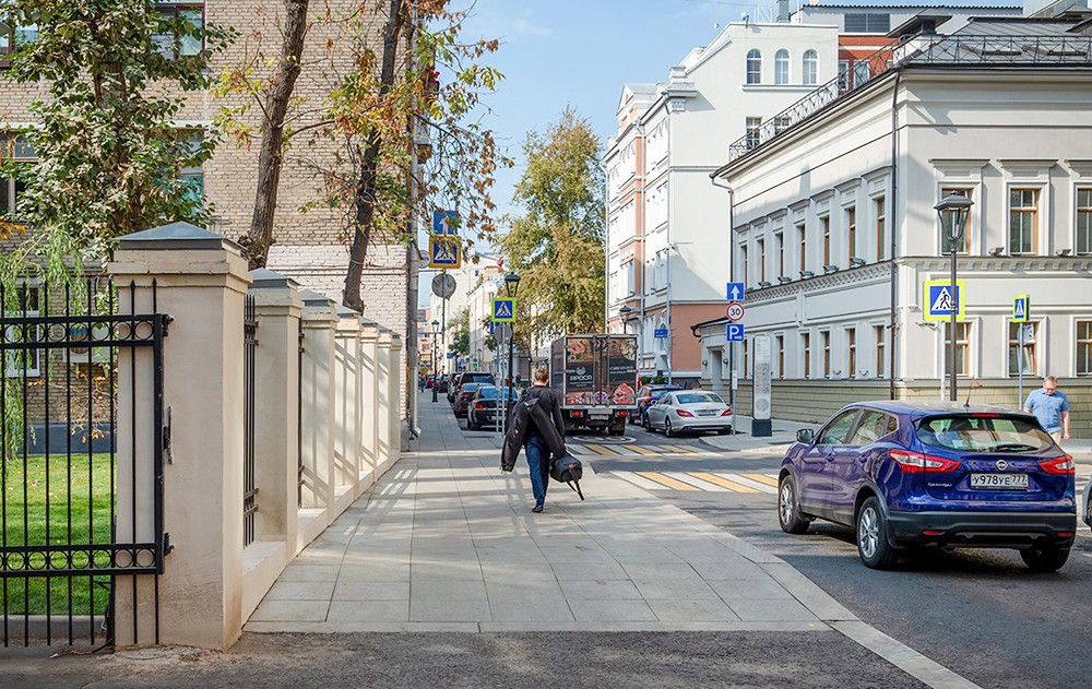 Благоустройство улиц Москвы