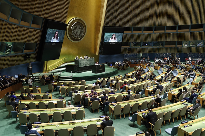 Заседание Генассамблеи ООН 