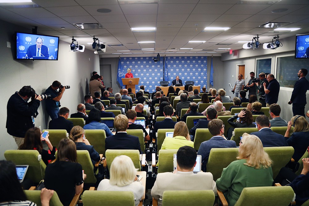 Сергей Лавров в ООН
