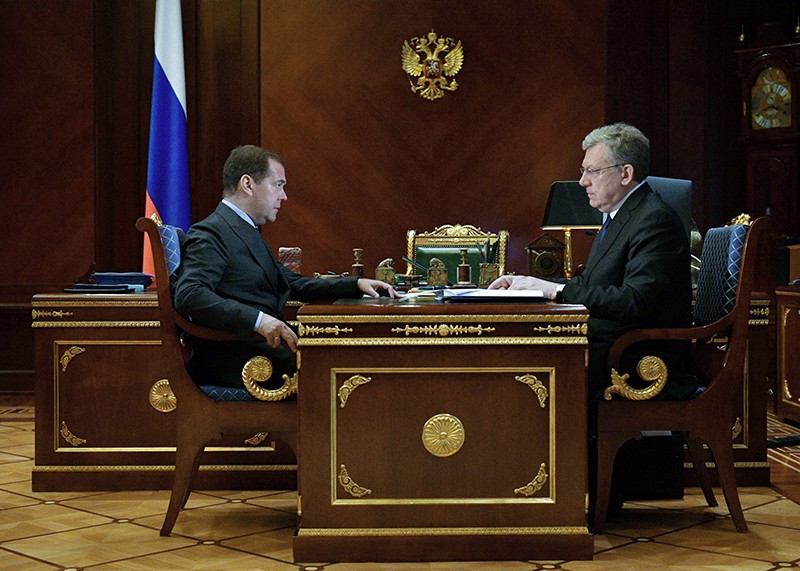 Дмитрий Медведев и Алексей Кудрин 