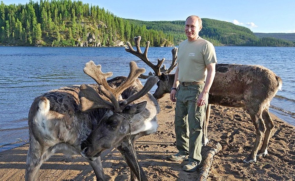 Владимир Путин в Красноярском крае