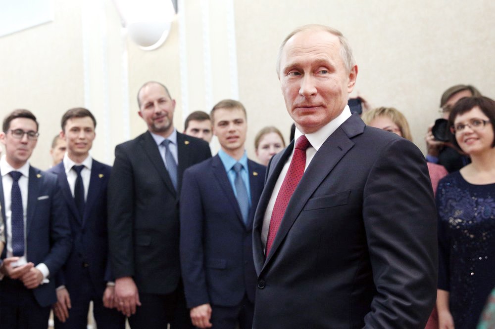 Владимир Путин и учителя