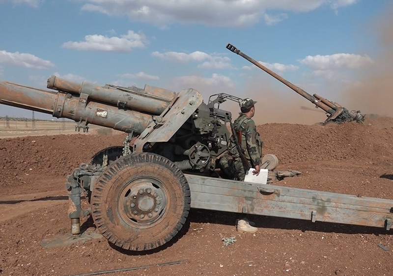 Сирийская артиллерия