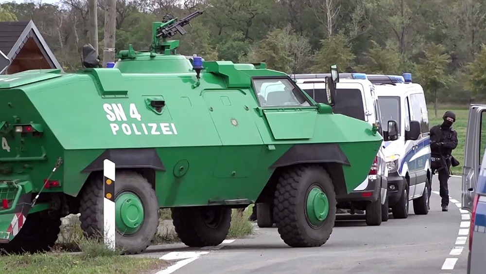 Спецоперация полиции Германии