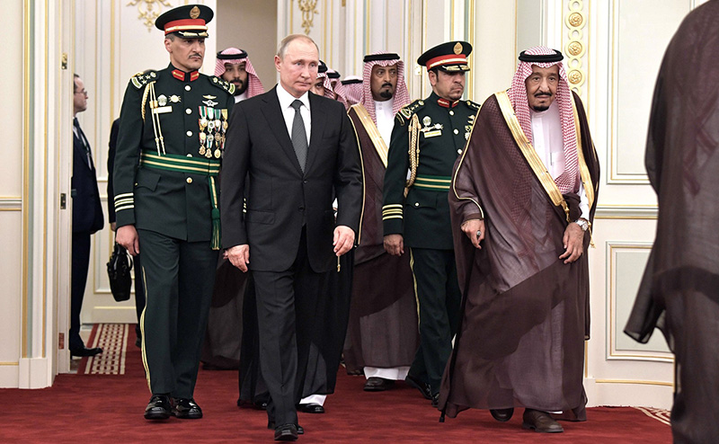Государственный визит Владимира Путина в Саудовскую Аравию