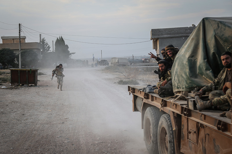 Боевые действия в Сирии 