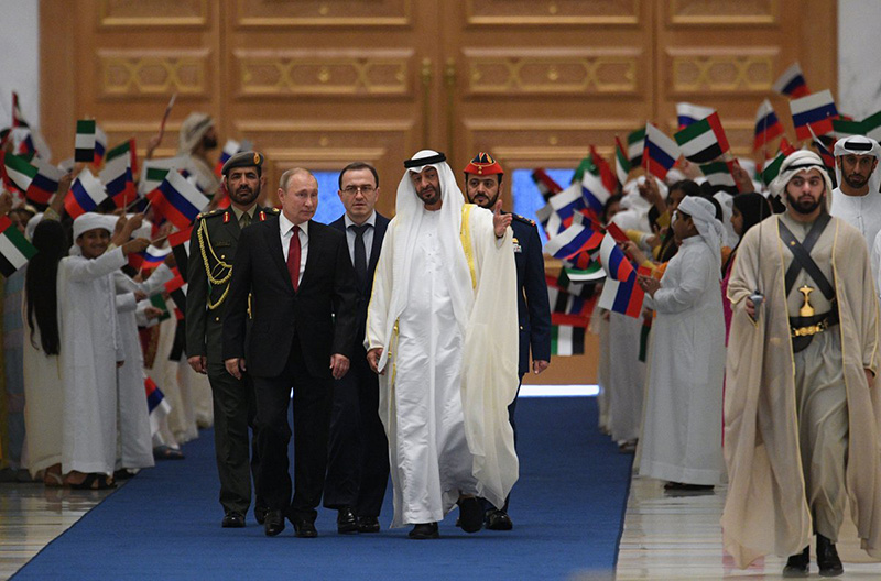 Государственный визит Владимира Путина в ОАЭ