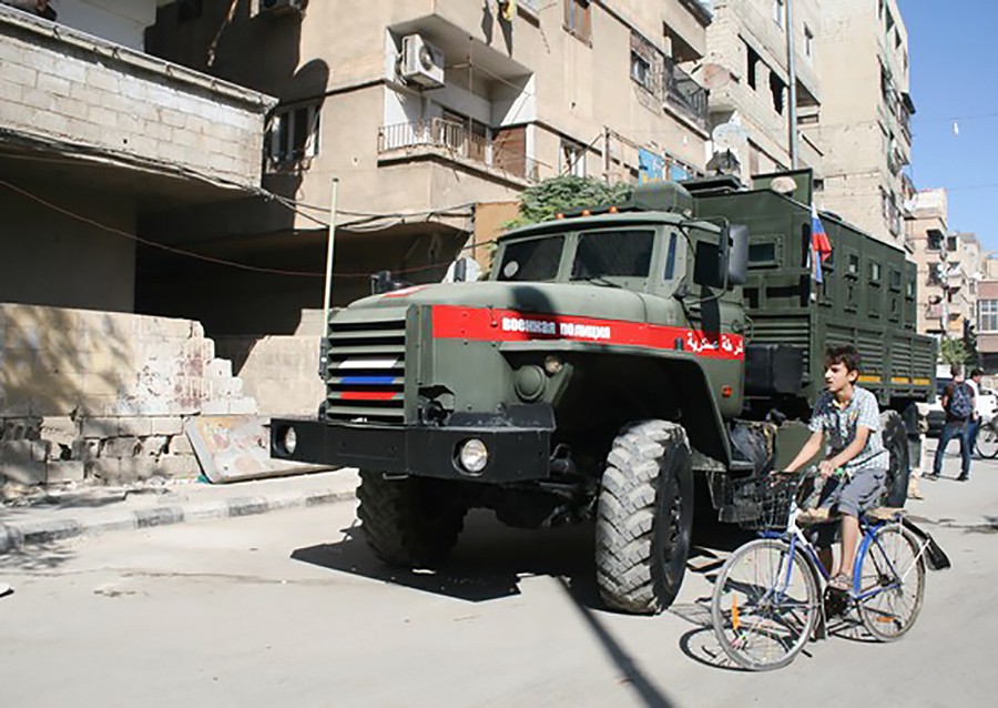 Военная полиция России (MP) в Сирии