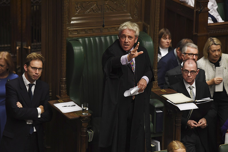 Заседание парламента Великобритании 