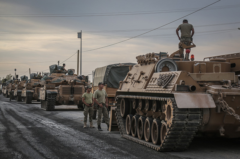Турецкие войска в Сирии 