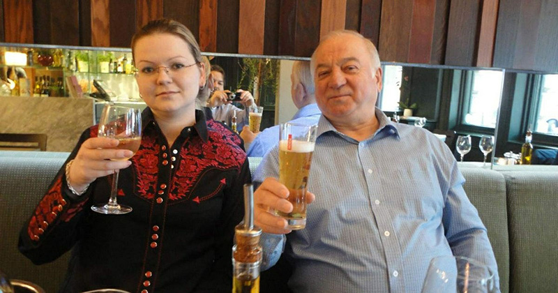 Сергей Скрипаль с дочерью Юлией 