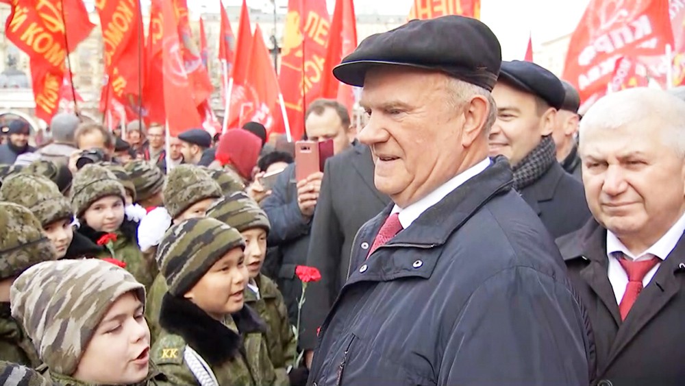 Председатель ЦК КПРФ Геннадий Зюганов