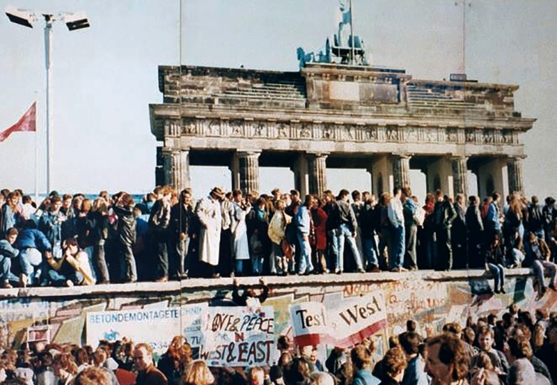 Падение Берлинской стены. Ноябрь 1989 год