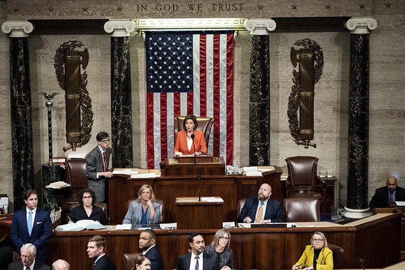 Заседание Конгресса США 