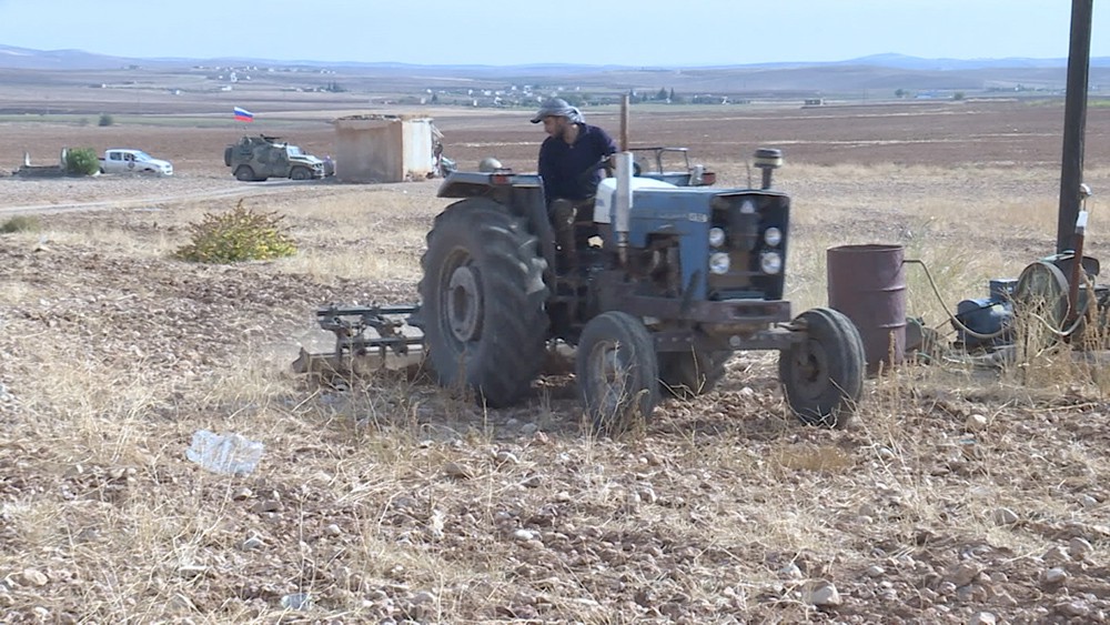 Фермер в Сирии