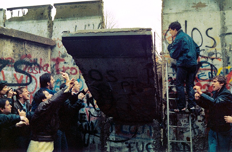 Падение Берлинской стены. Ноябрь 1989 год