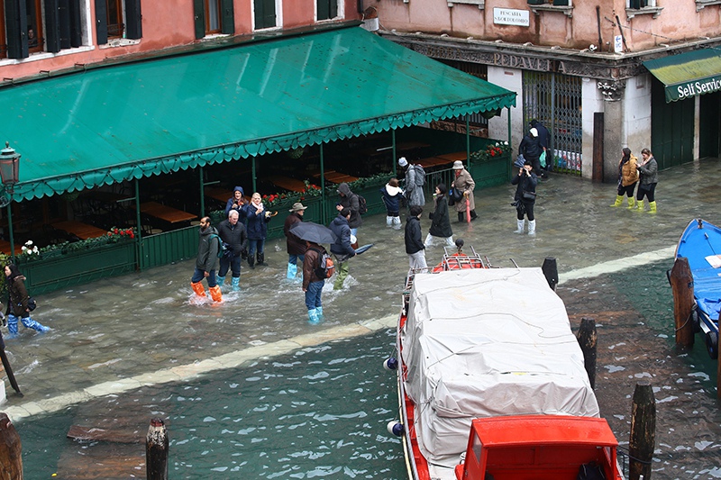 Наводнение в Венеции 