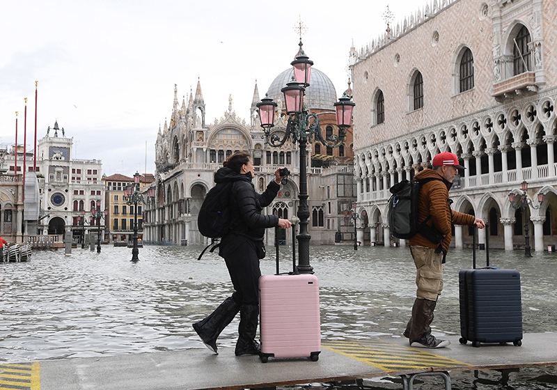 Наводнение в Венеции 