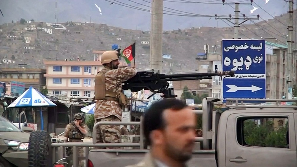 Военнослужащие армии Афганистана