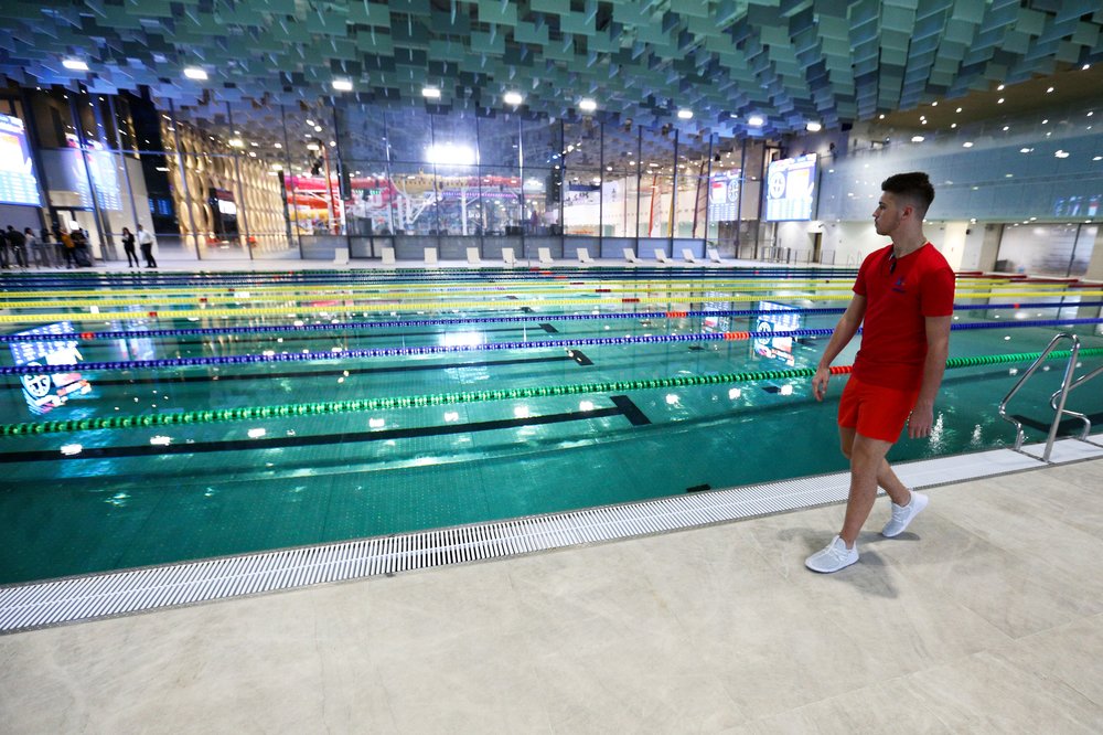 Новый Дворец водных видов спорта в "Лужниках"