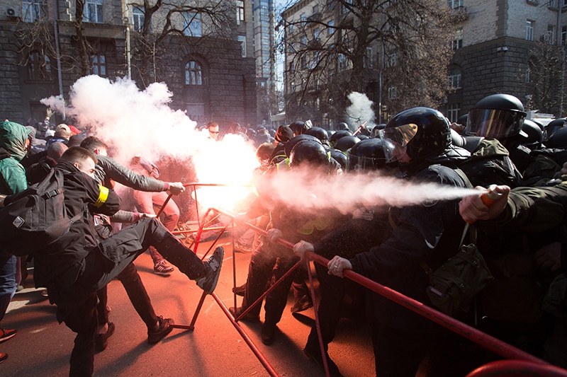 Беспорядки в Киеве 