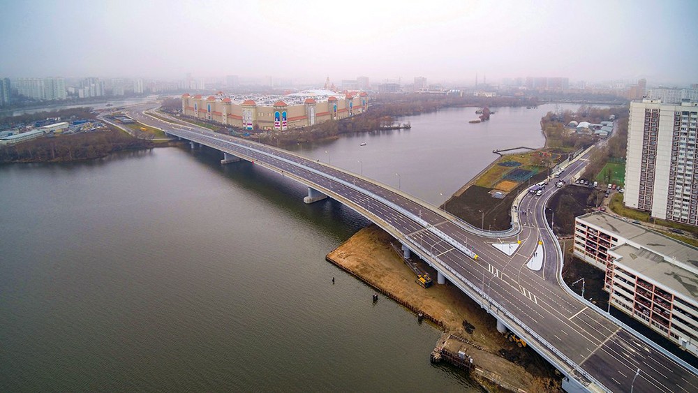 Автомобильный мост через Кожуховский затон