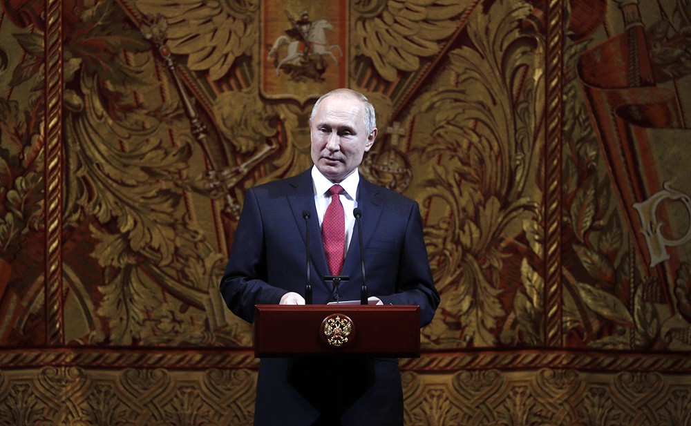 Владимир Путин в Большом театре