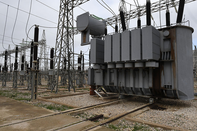 Электростанция в Сирии