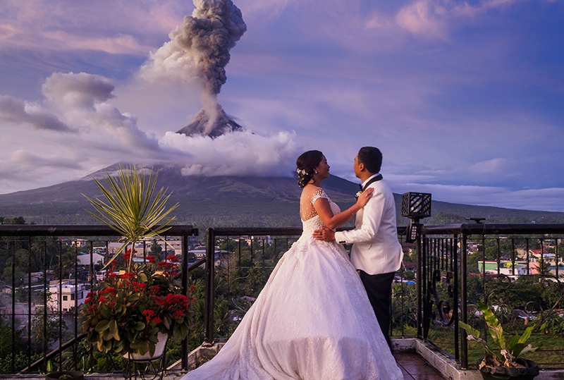 Извержение вулкана на Филиппинах  