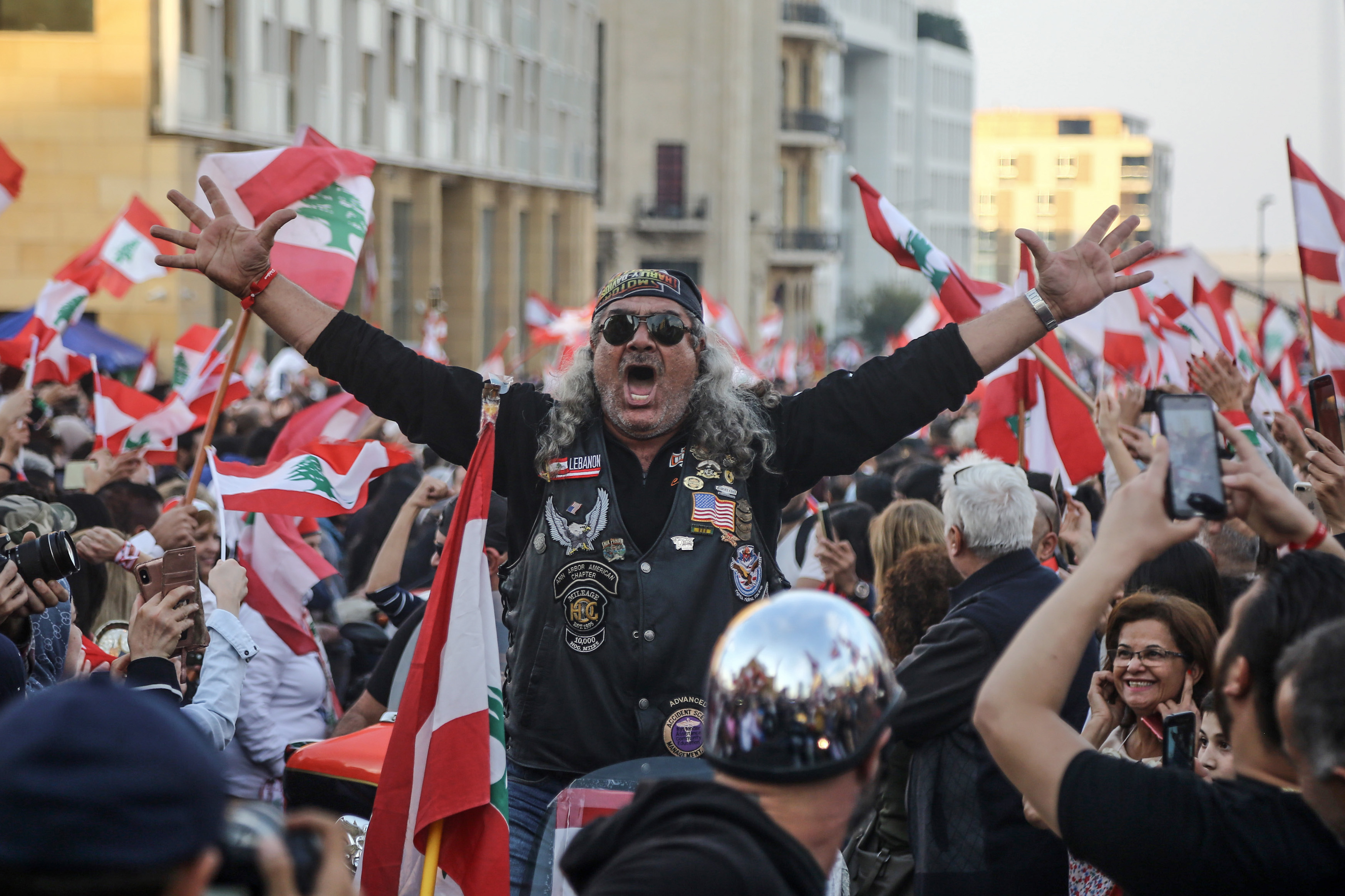 Протесты в Ливане