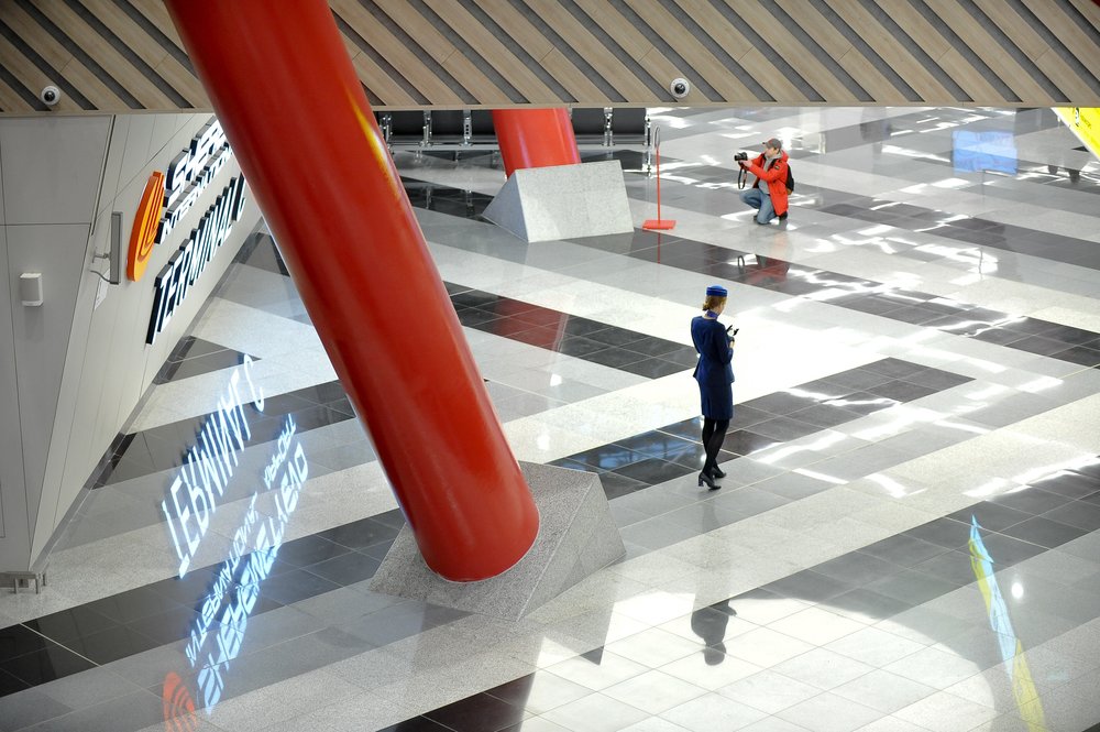 Новый международный терминал С в аэропорту Шереметьево