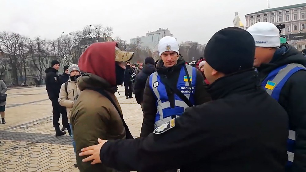 Украинские радикалы и полиция