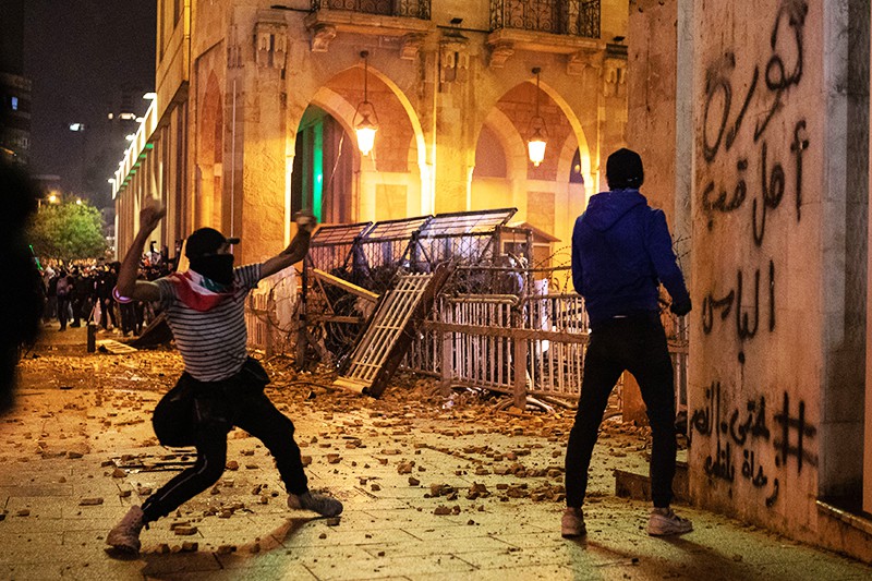 Беспорядки в Ливане