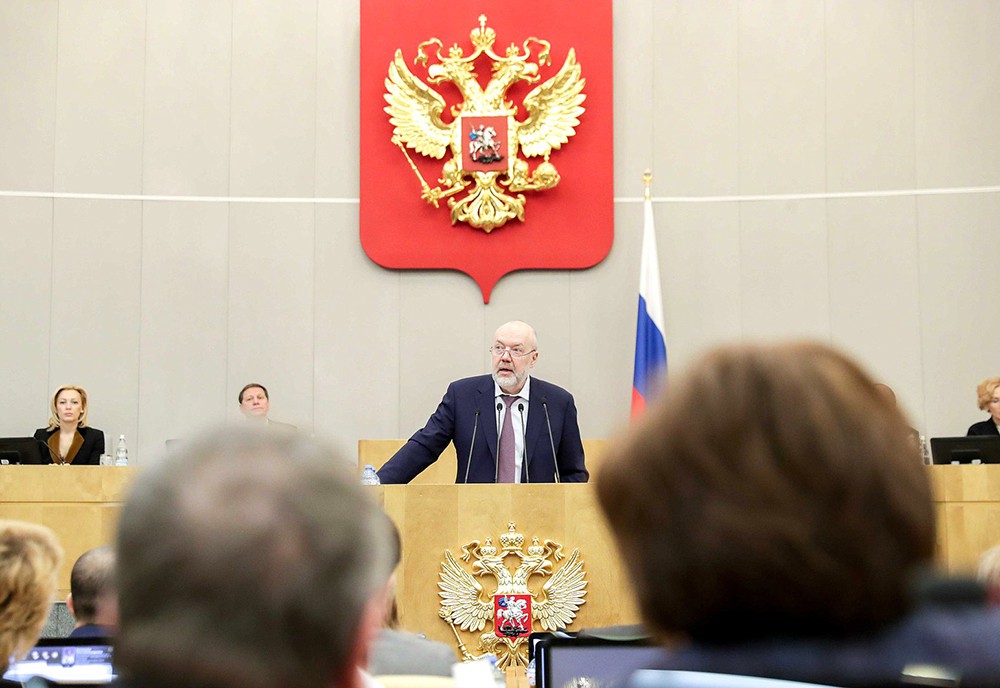 Павел Крашенинников в Госдуме